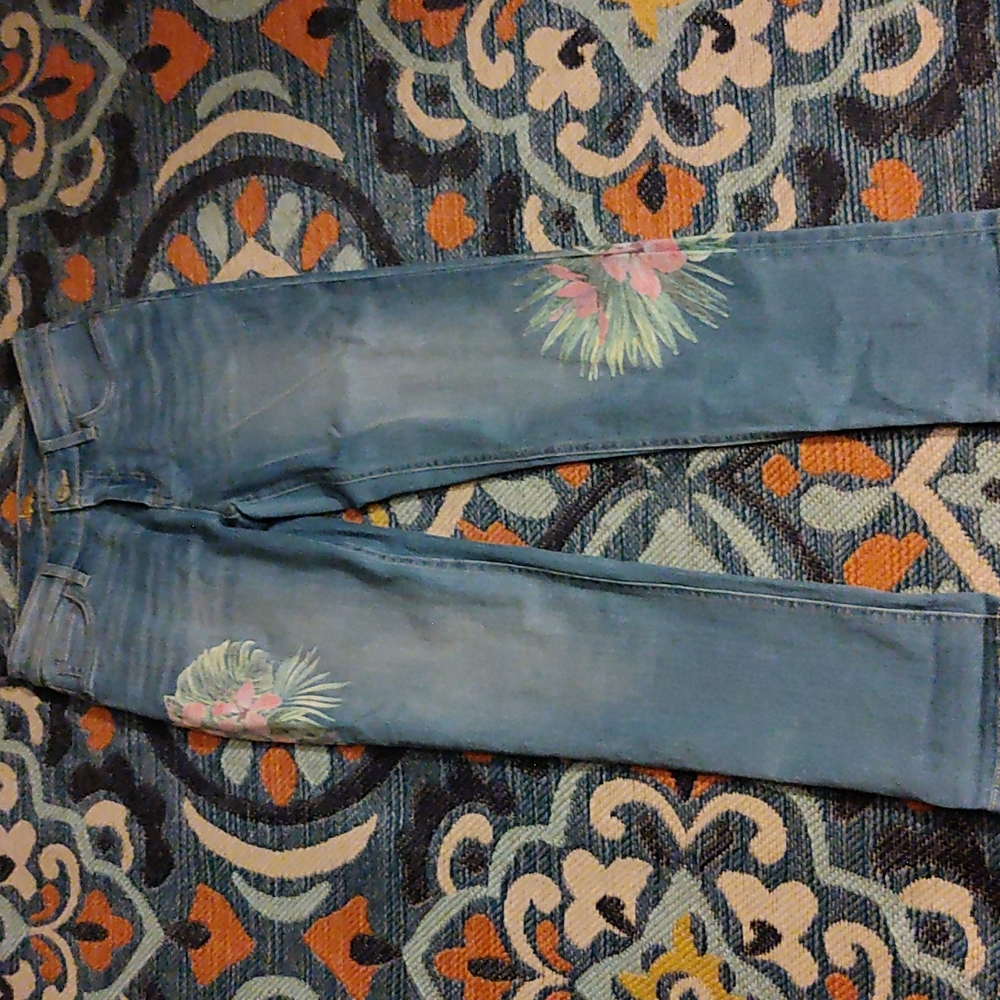 Tommy Bahama Jeans, Floral 25x29